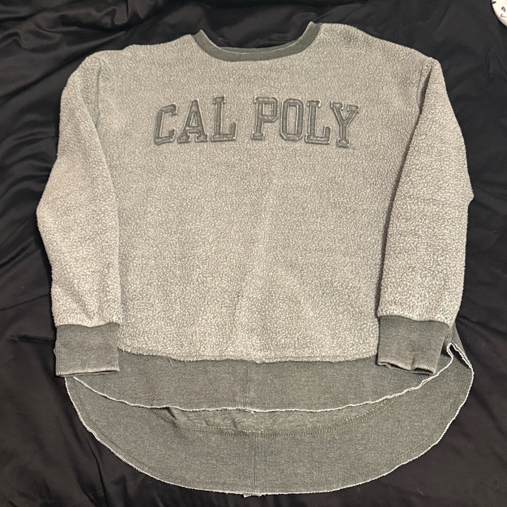 Pressbox Gray Cal Poly Sweatshirt